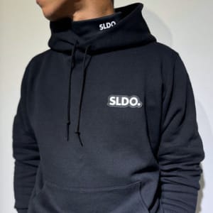 【EXTRA SERIES】3D LOGO 裏起毛フーディー/BLACK (UNISEX)