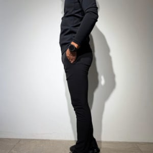 シェルタリングドライピケ 4WAY STRETCH  パンツ/BLACK (UNISEX)