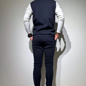 ライト ダブルニットベスト 3D SHADOW LOGO/DARK NAVY (UNISEX)