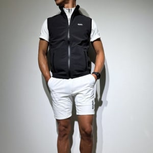 NEW STD CORDURA(R) NYLON  SLDO. 4WAY STRETCH ベスト/MATTE BLACK (UNISEX)