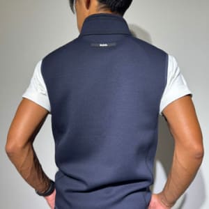 ライト ダブルニットベスト 3D SHADOW LOGO/DARK NAVY (UNISEX)