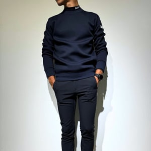 裏起毛プライムフレックス パンツ/BLACK