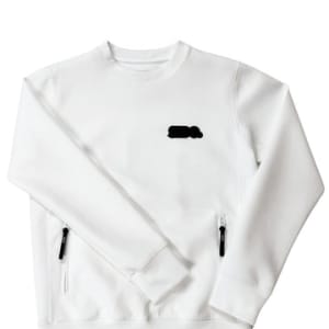 ライト ダブルニットプルオーバー 3D SHADOW LOGO/WHITE (UNISEX)