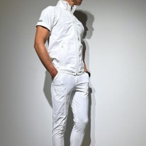NEW STD CORDURA(R) NYLON  SLDO. 4WAY STRETCH ベスト/WHITE (UNISEX)
