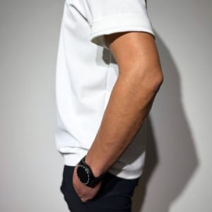 【SLDO. MOVE】シェルタリングドライ Tシャツ MINIMUM LOGO/WHITE