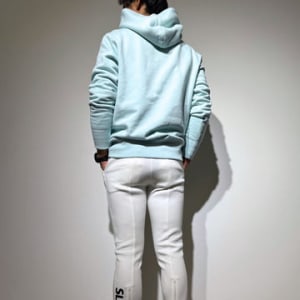 【EXTRA SERIES】3D BRIGHT LOGO 裏起毛フーディー/MINT BLUE (UNISEX)