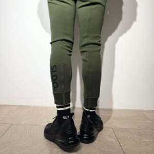 ライト ダブルニット リブパンツ/DARK MOSS GREEN (UNISEX)