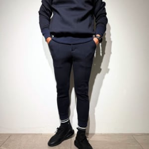 ライト ダブルニットフーディー/DARK NAVY (UNISEX)