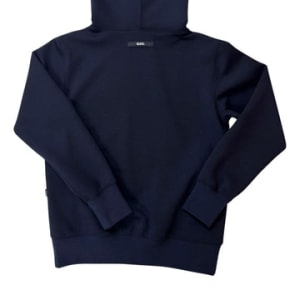 ライト ダブルニットフーディー FRONT 3D SHADOW LOGO/DARK NAVY (UNISEX)