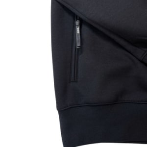 ライト ダブルニットフーディー FRONT 3D SHADOW LOGO/BLACK (UNISEX)