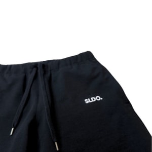 【EXTRA SERIES】ライトウェイト スウェットハーフパンツ MINIMUM LOGO/BLACK