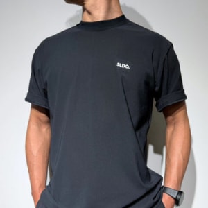 【SLDO. MOVE】シェルタリングドライ Tシャツ MINIMUM LOGO/BLACK