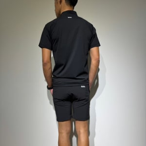 CODURA(R) NYLON 4WAY STRETCH サイド切替ハーフパンツ /MATTE BLACK