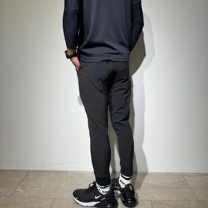 HIGH STRETCH インナーハイネックカットソー/BLACK