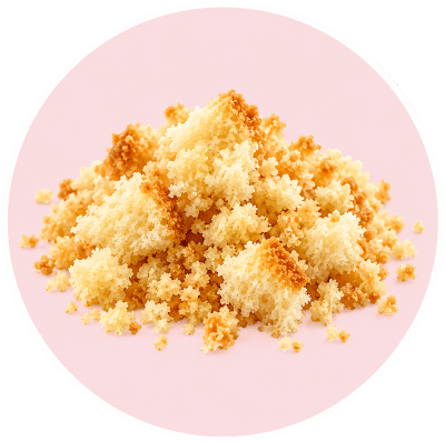 Migas de torta