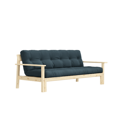 Karup Design Unwind Bäddsoffa Natur/Petrol Blue 218cm