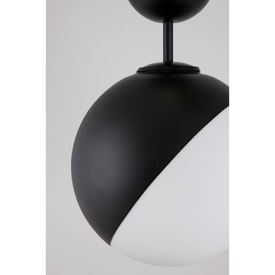 Globen Lighting Contur Plafond Svart/Vit 25 cm