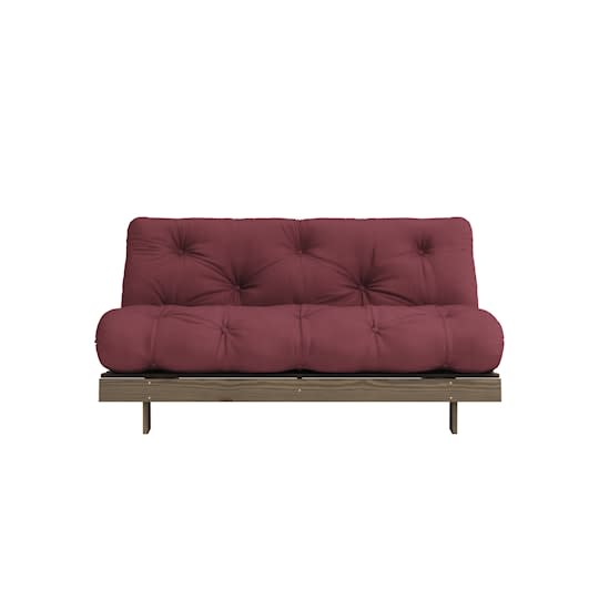 Karup Design Roots Bäddsoffa Brun/Bordeaux 160cm