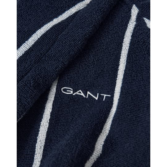 GANT Home Stripe Hausmantel Evening Blue XL