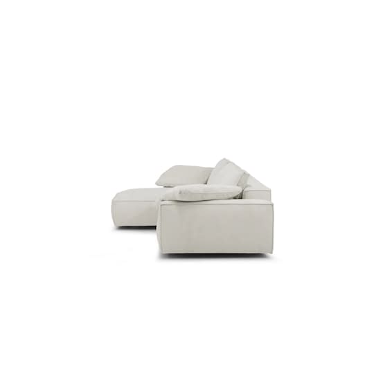 Sleepo Louie Divansofa Links Greige 348cm