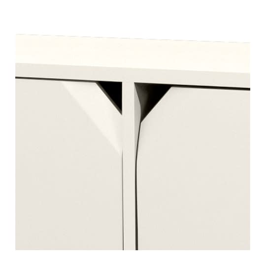 Tenzo Corner Sideboard Cotton White Matte 176.5cm