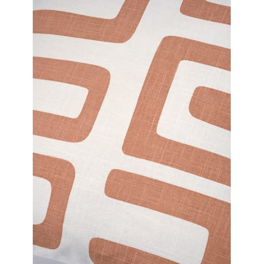 Classic Collection Labyrinth Kuddfodral Dusty Coral 50x50