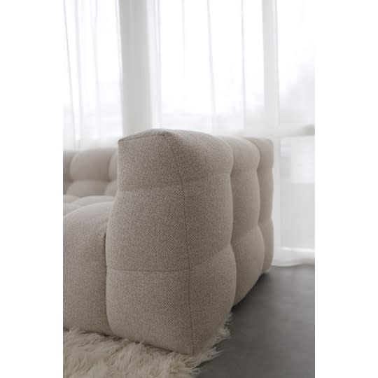 Sleepo Billie Divansofa Links Beige Bouclé