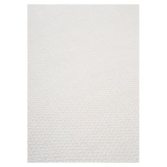 Linie Design Helix Haven Innen-/Außenteppich White 200x300