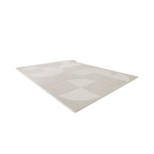 Fatboy Carpretty Petit Outdoor Teppich Jigsaw Cream/White 160x230