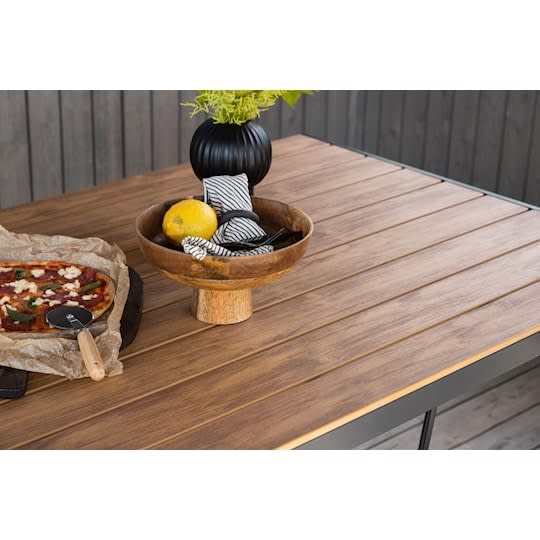 Nordic Outdoor Esra Matbord Natur/Svart 150cm