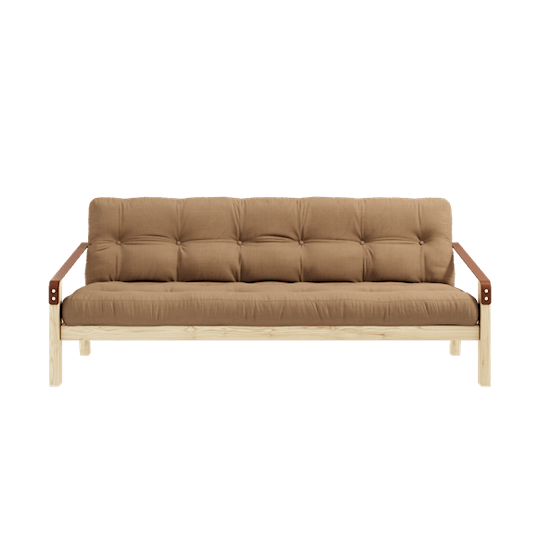 Karup Design Poetry Bäddsoffa Natur/Mocca 204cm