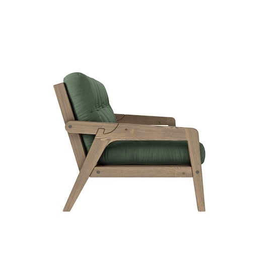 Karup Design Grab Bäddsoffa Brun/Olive Green 204cm