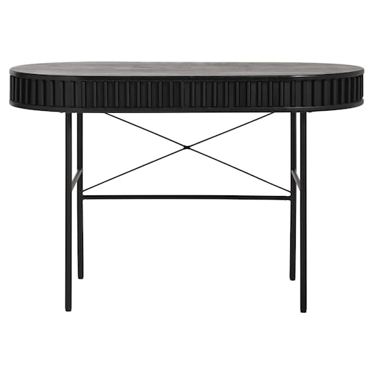 Sleepo Freja Skrivbord Black Oak 120cm