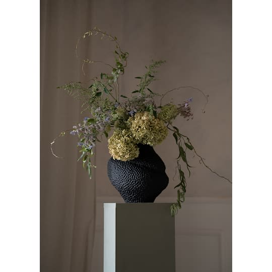 Cooee Design Isla Wide Vase Black 32cm