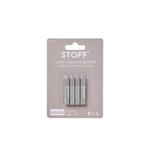 Stoff AAAA Batteri 4-pack