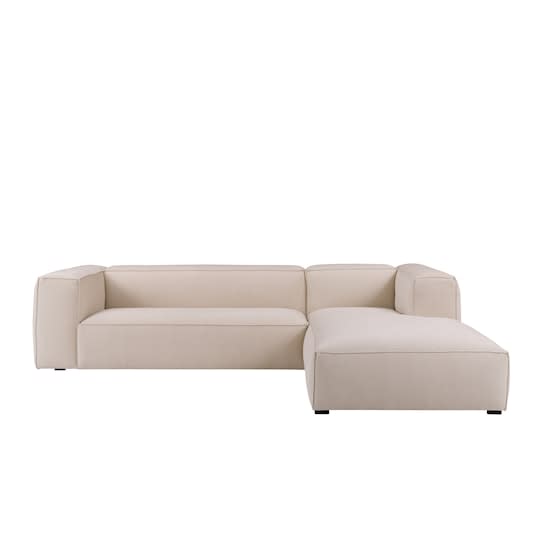 Sleepo Luca Divansofa Rechts Creme 309cm