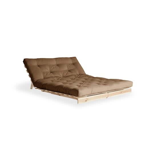 Karup Design Roots Sovesofa Natur/Mocca 140cm