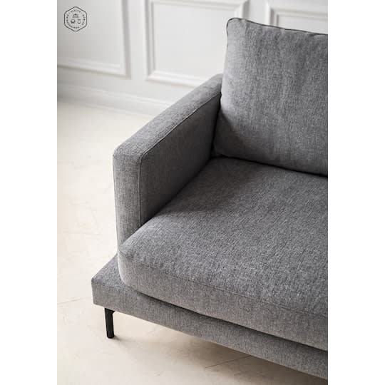 Sleepo Olivia 4-Sitzer Sofa Grau 266cm