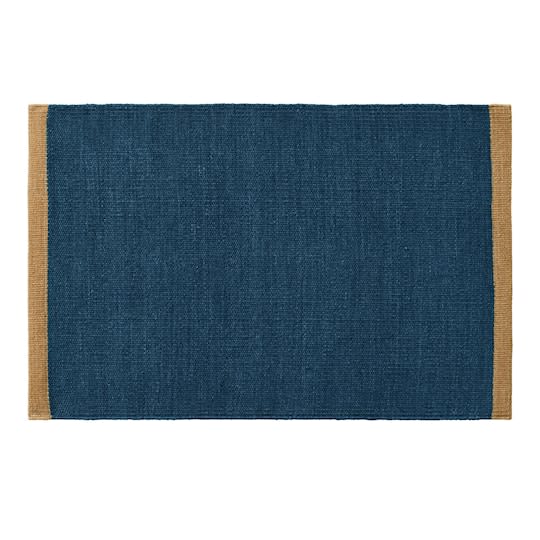 Chhatwal &amp; Jonsson Tarun Ovimatto Dark Blue/Beige 60x90