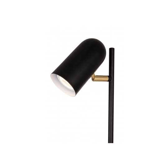 Globen Lighting Swan Schwarze Stehlampe