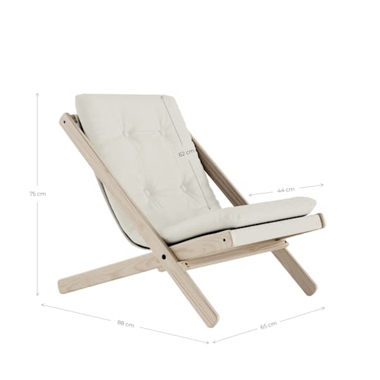 Karup Design Boogie Loungestol Natur/Beige