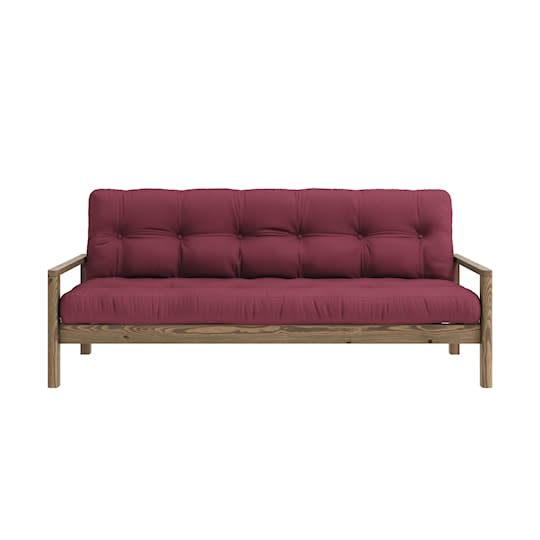 Karup Design Knob Bäddsoffa Brun/Bordeaux 130cm