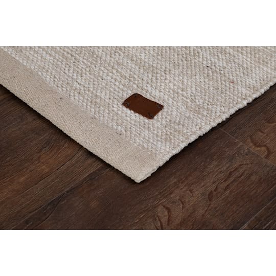 Nordic Home Della Gångmatta Bomull Creme 75x200