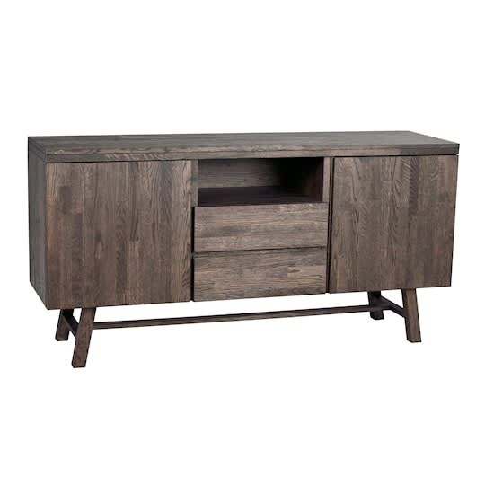 Rowico Home Brooklyn Sideboard Dunkelbraune Eiche