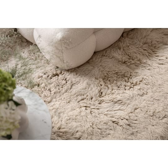 Sleepo Fluffy Flokati Matto Greige 170 x 240