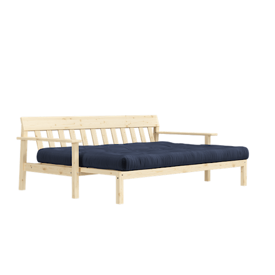 Karup Design Unwind Bäddsoffa Natur/Navy 218cm