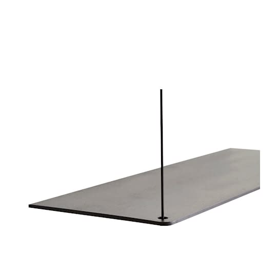 Woud Stedge Extra Hyllplan Svart 80cm