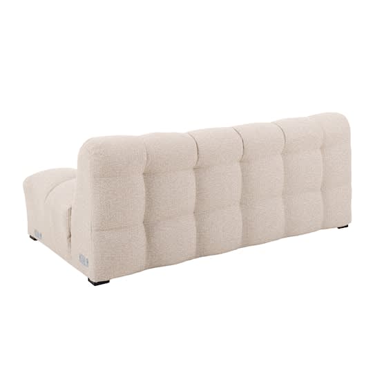 Sleepo Billie 3-Sitzer Sofa Modul Beige Bouclé 168cm