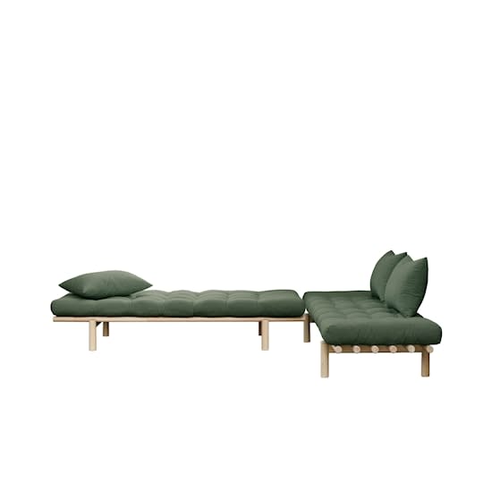 Karup Design Pace Dagseng Natur/Olive Green 200cm