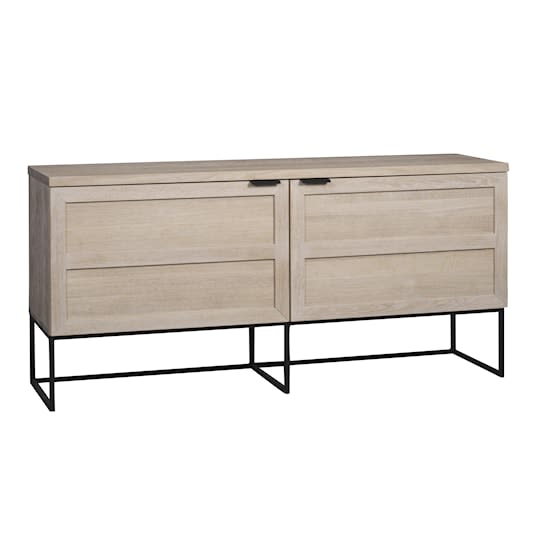 Rowico Home Everett Sideboard Weißpigmentierte Eiche